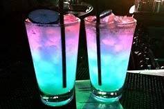 Fun neon drinks created by Bar Maids