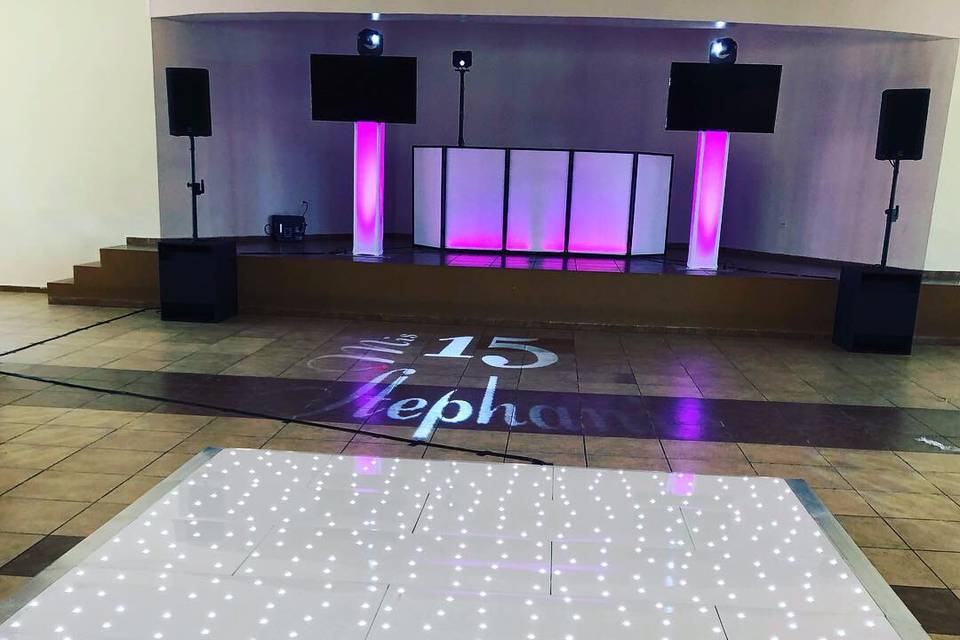 Led dance floor