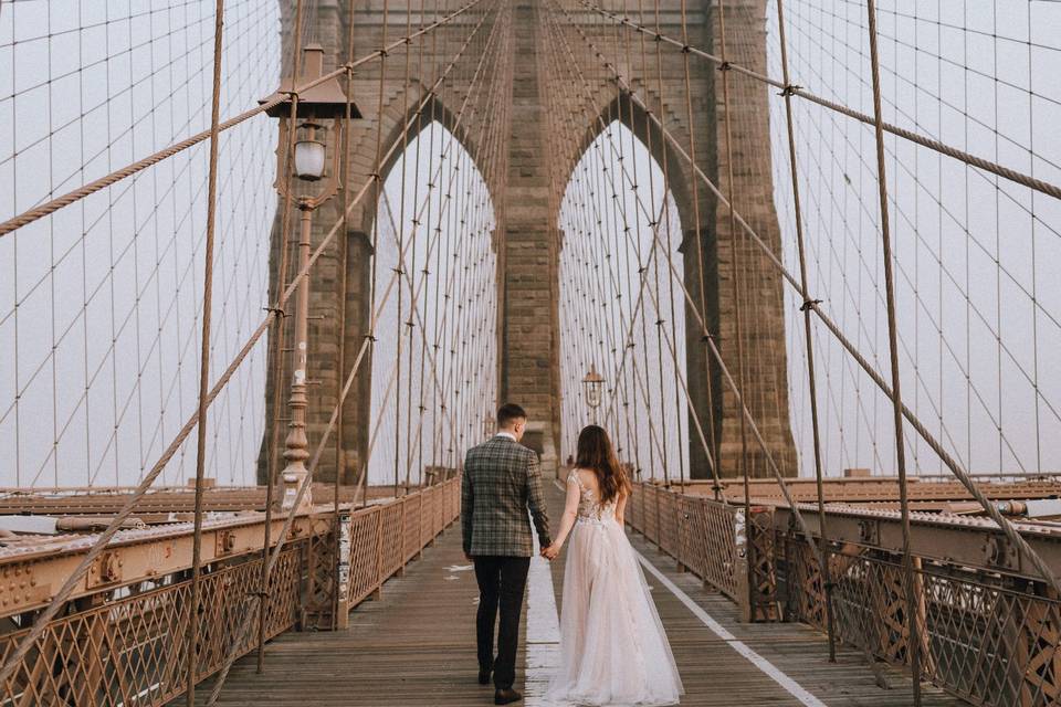 Galina+Anton, elopement in NY