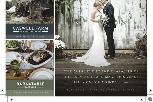 Caswell Farm Wedding Barn Venue Gray ME WeddingWire