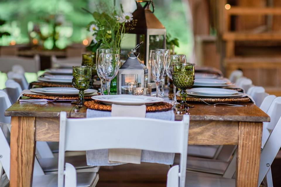 Long table | Melissa Mullen Photography