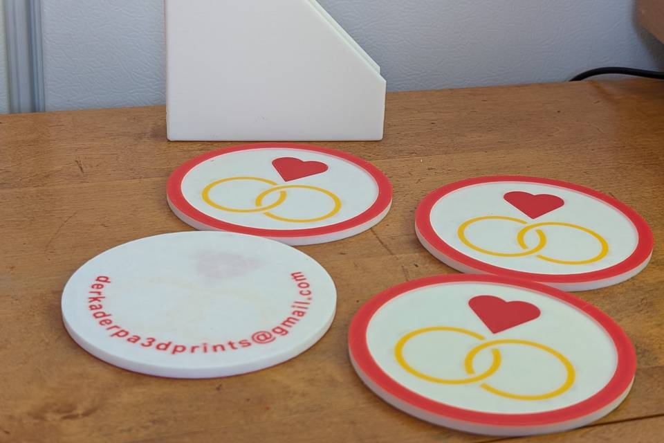 Wedding Coaster Set