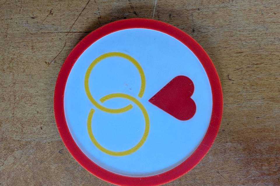 Wedding Coaster