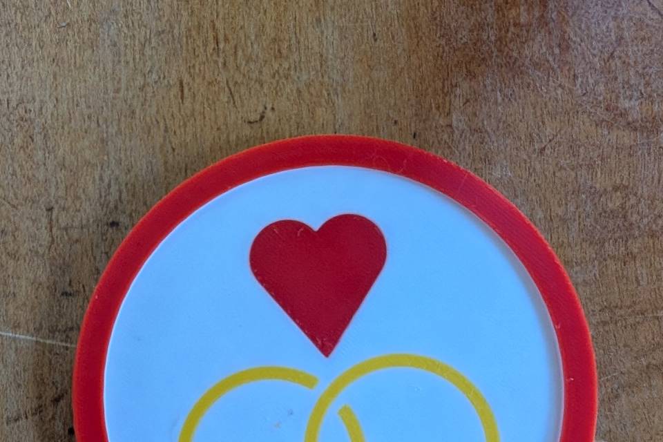 Wedding Coaster