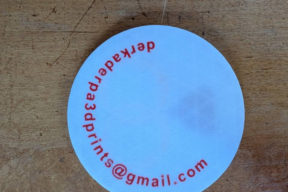 Wedding Coaster