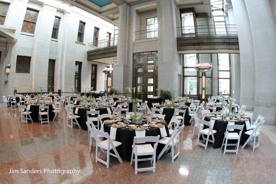 Reception area