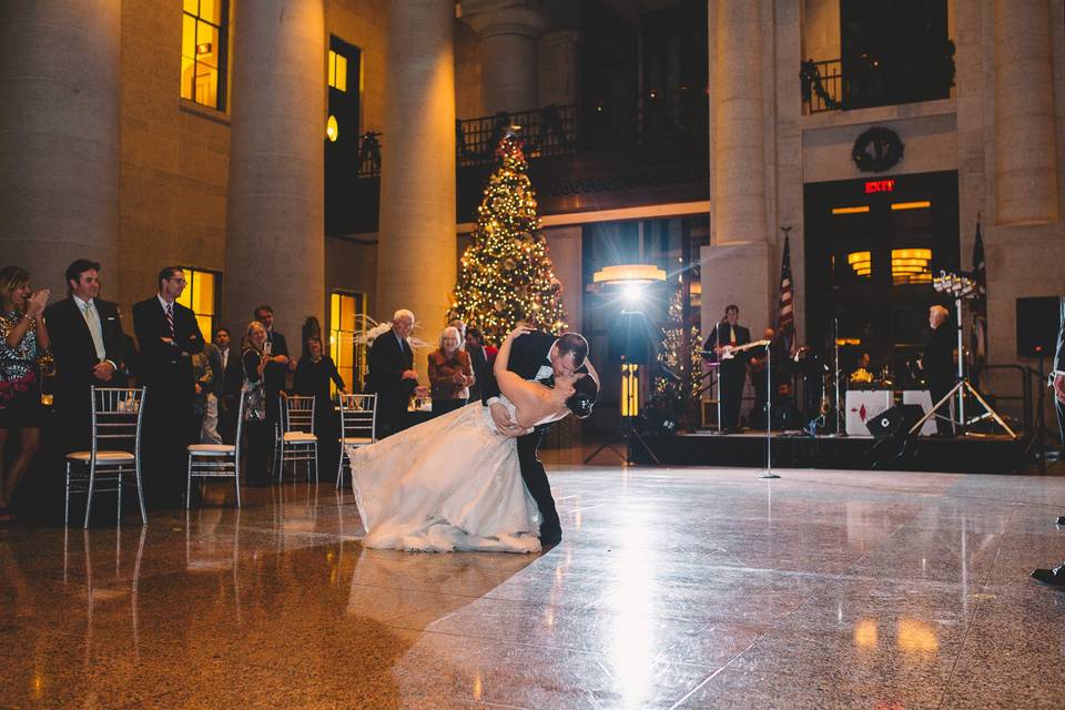 Couple dancing