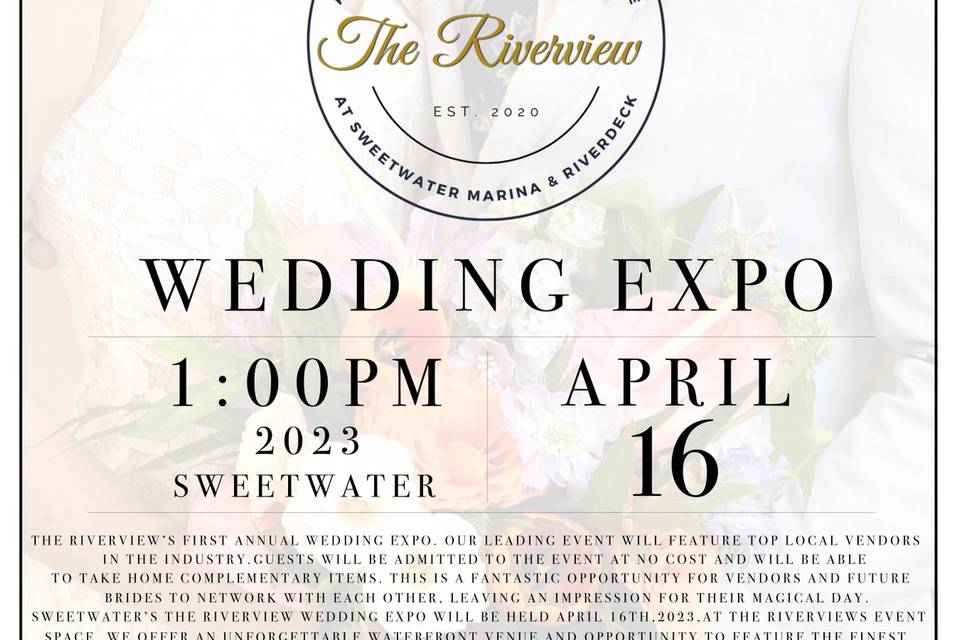 Bridal Expo April 16th