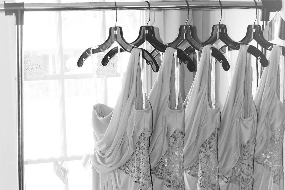 Bride's maids gowns