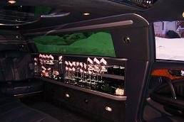 Our Infiniti Q45 Stretch Limousine holds 8 people comfortably