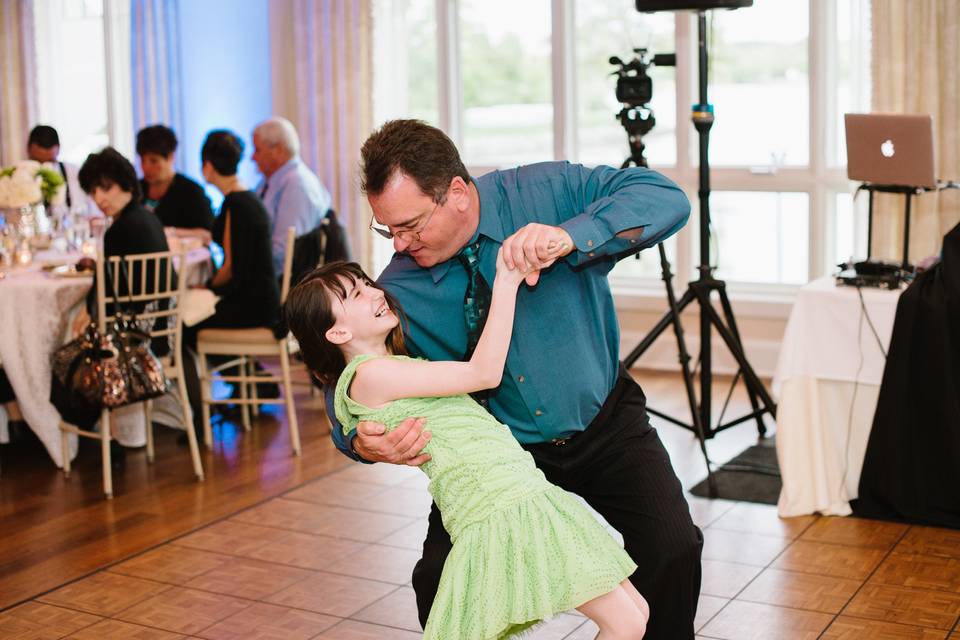 Dancing with family
