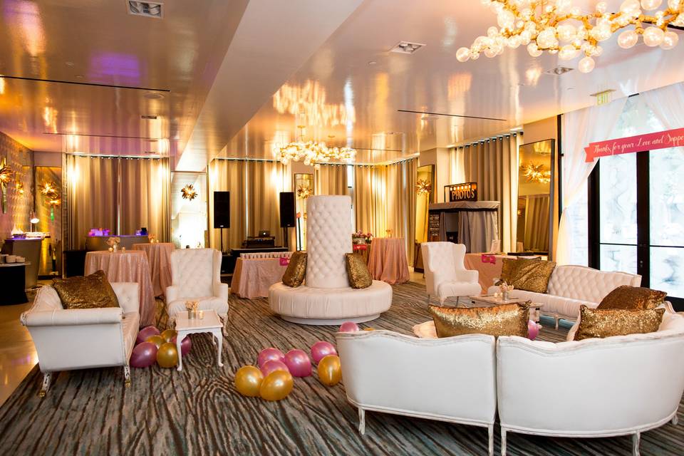 We love to see how the same ballroom can be designed into so many different venues.