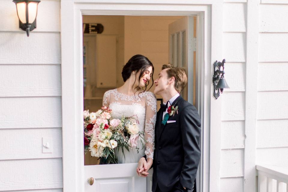 Kiss At The Cottage Door