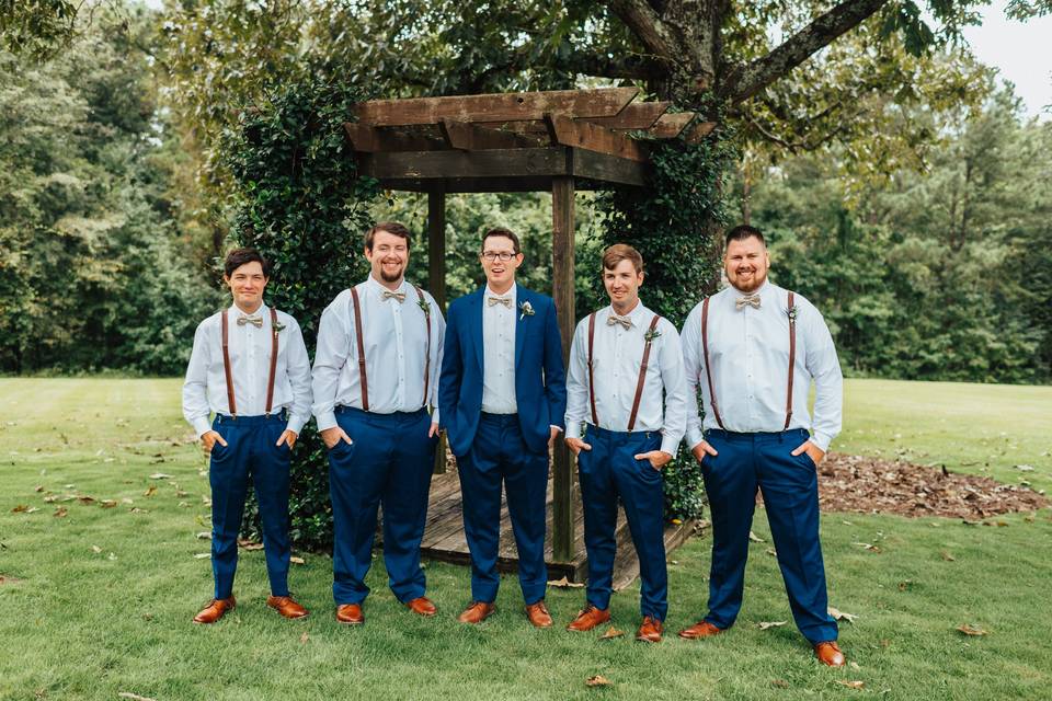 Alamaba Wedding- groomsmen