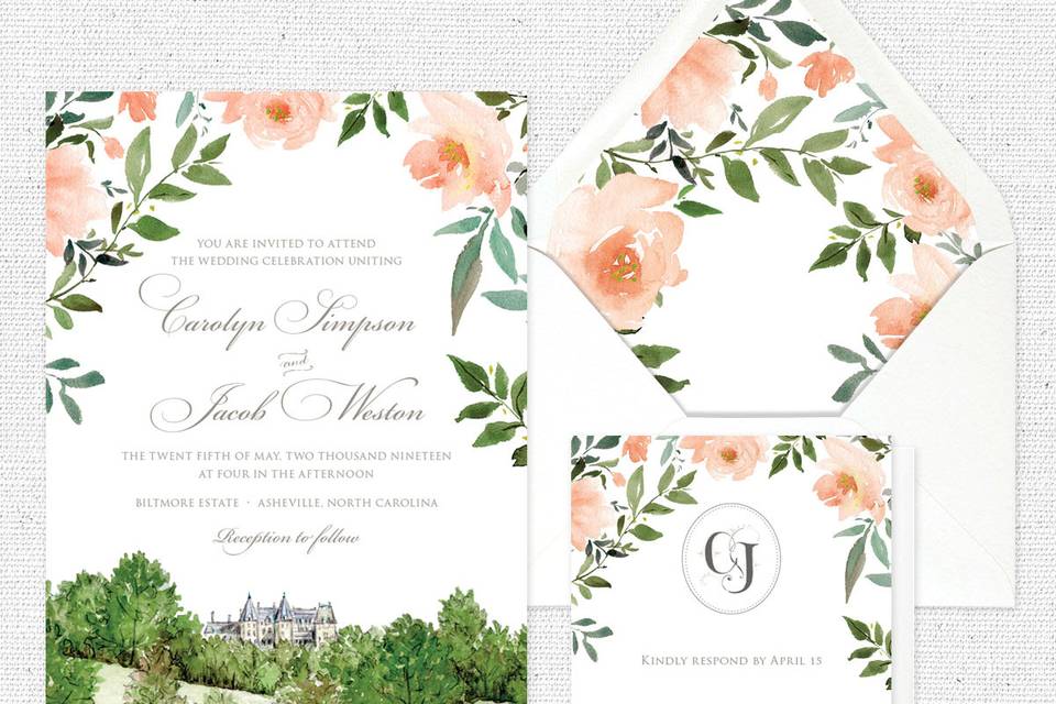 Biltmore Estate Invitation