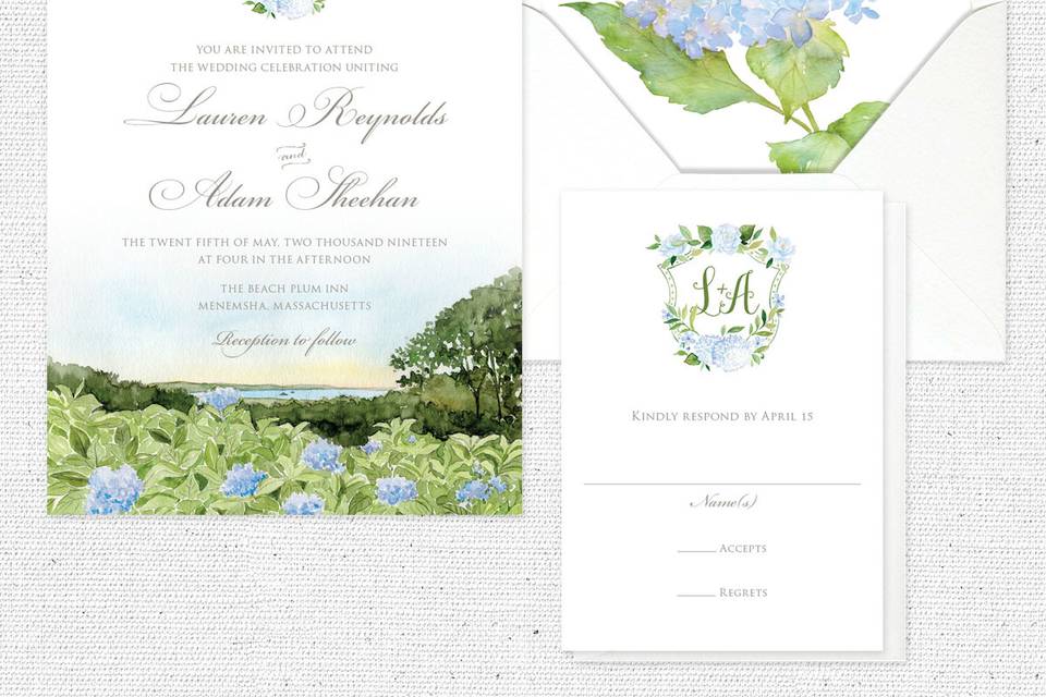 Cape Cod Hydrangea Suite