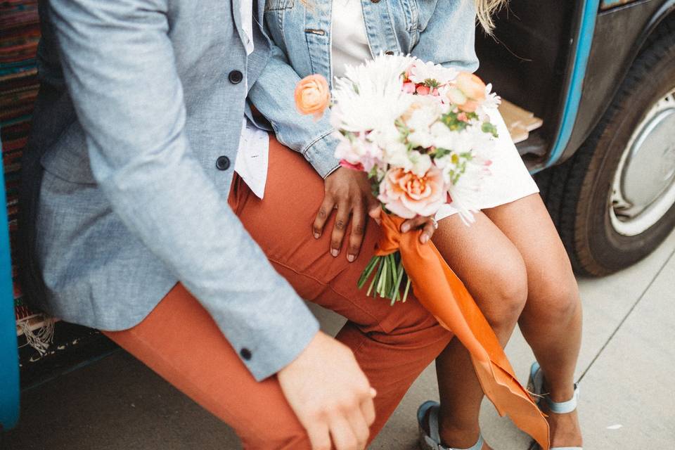 A 70's styled shoot