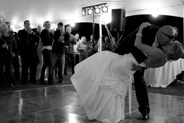Couple kissing