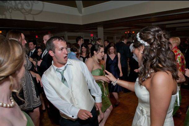 Couple dancing