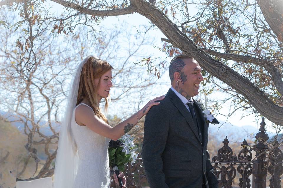 Cemetery Wedding