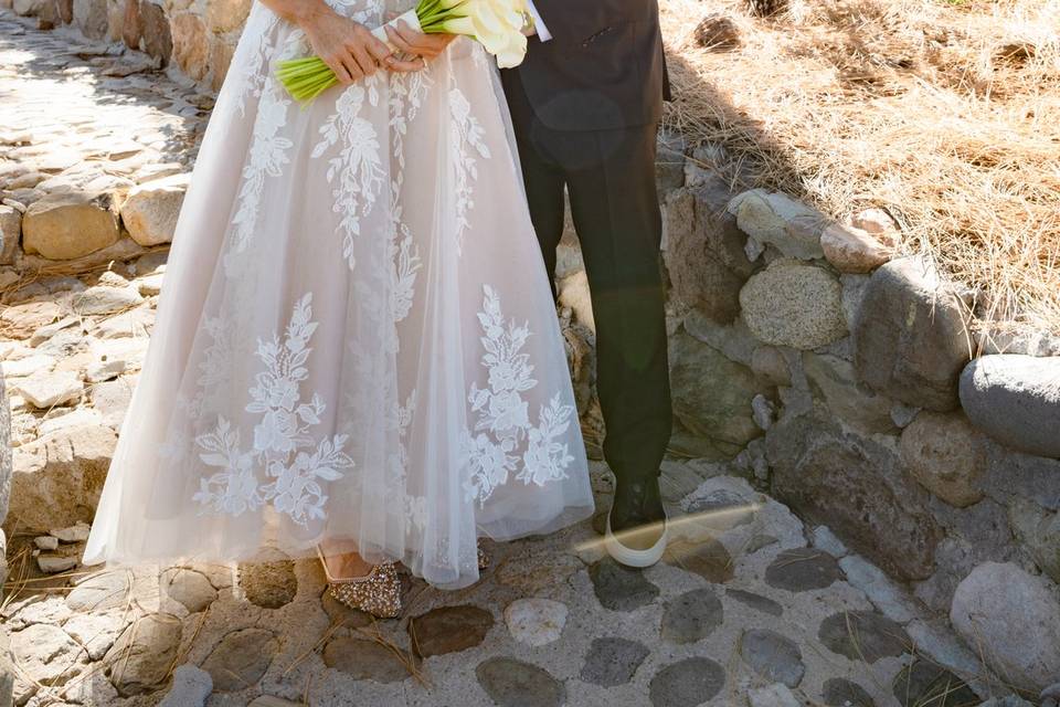 Fall outdoor wedding