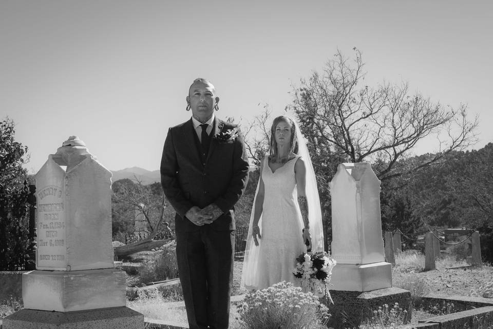 Cemetery Wedding