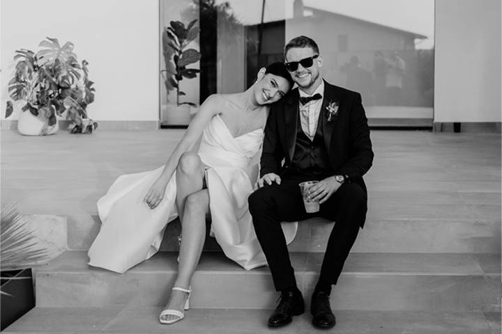 Newlywed photo