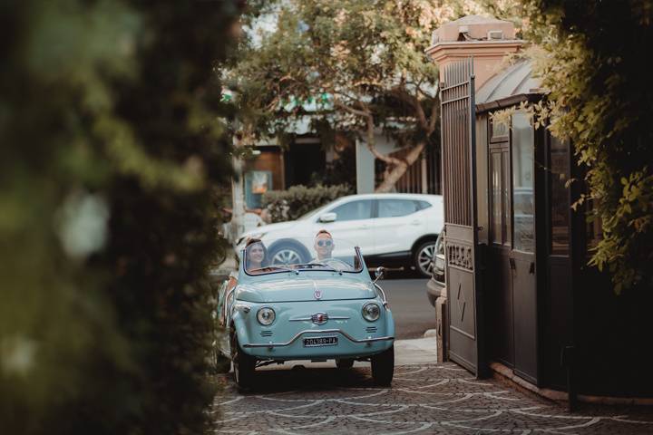 Wedding 500 car