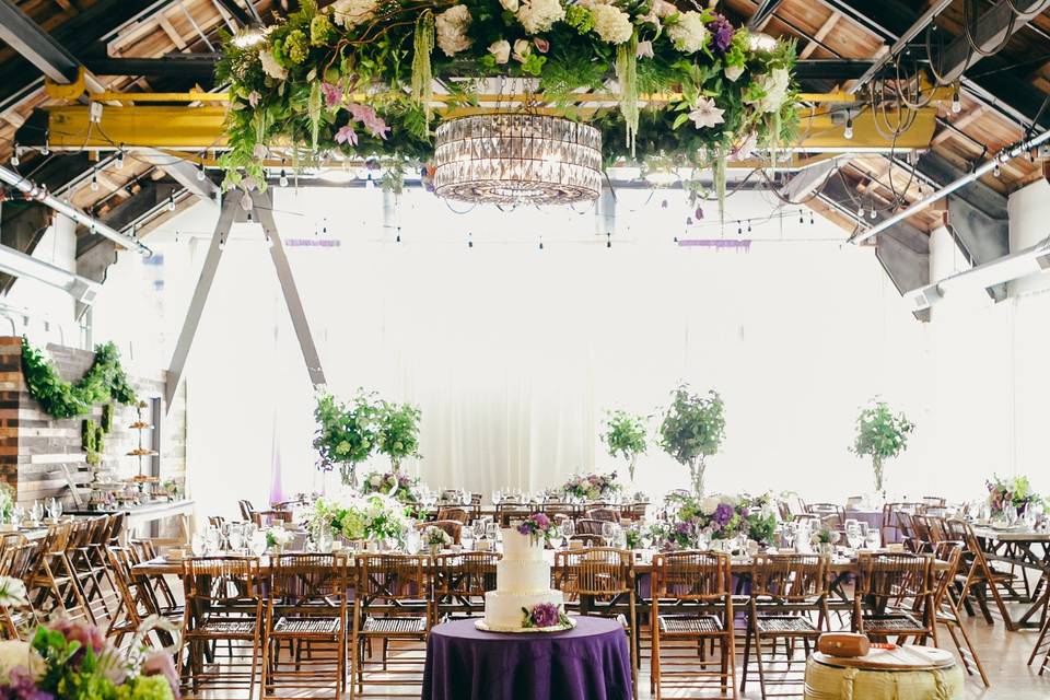 Purple wedding