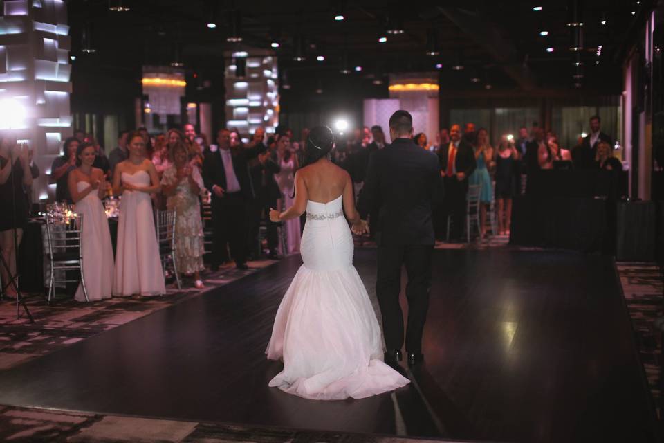 First dance at The MEZZ.