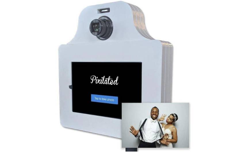 Pixilated Photo Booth Rental
