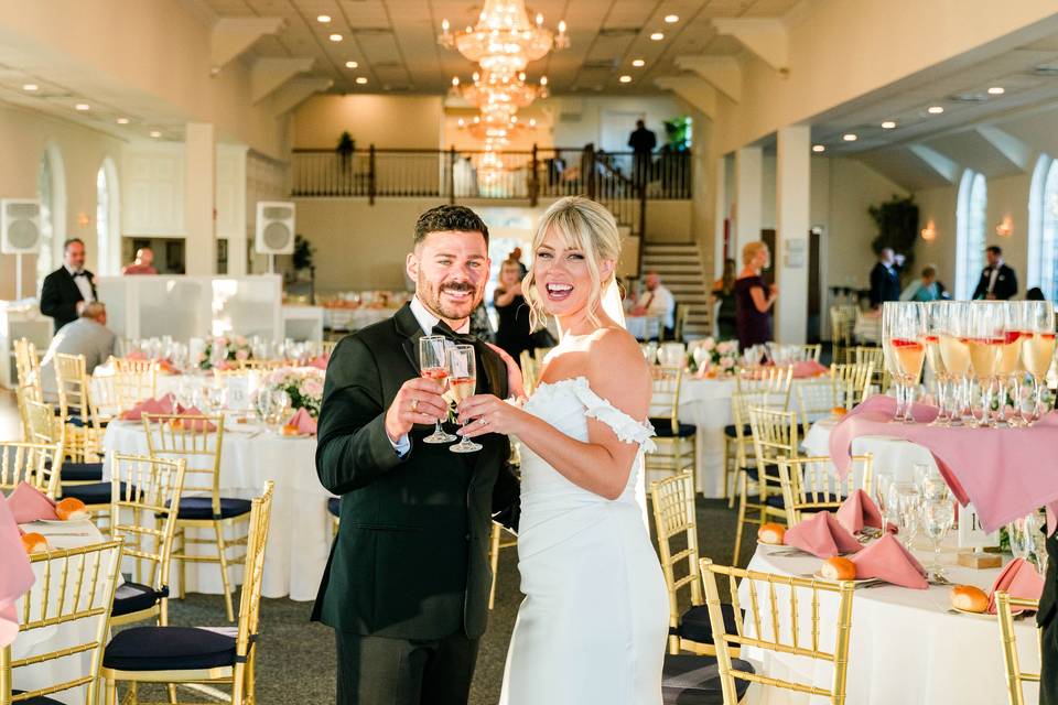 Cheers to forever!
