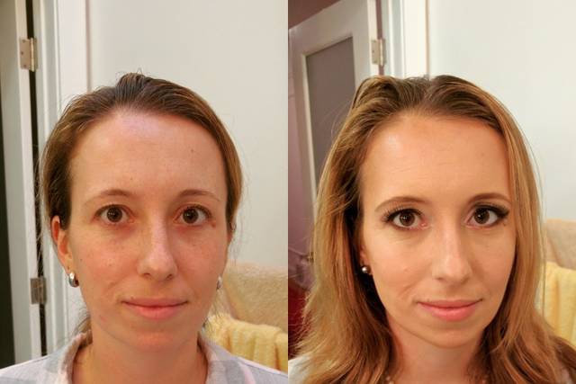 Light makeup