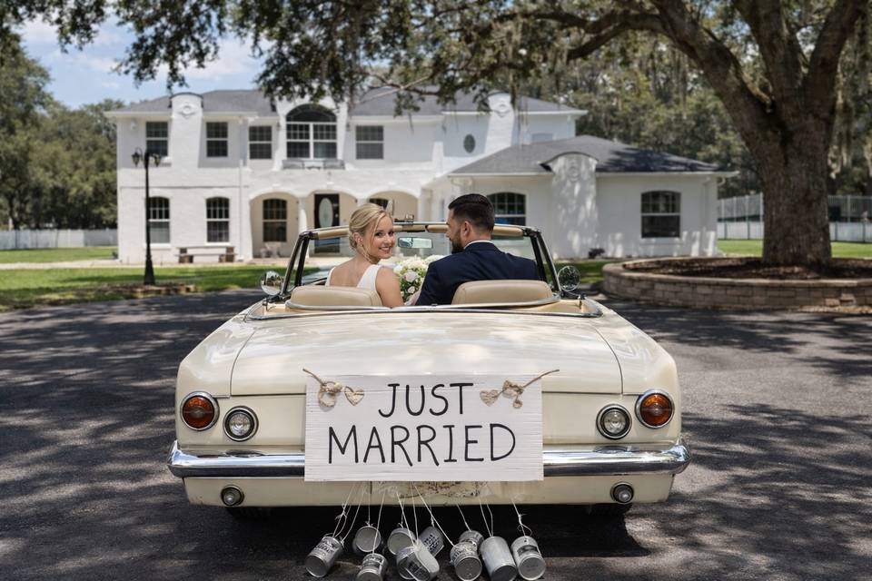 Honeymoon send off!