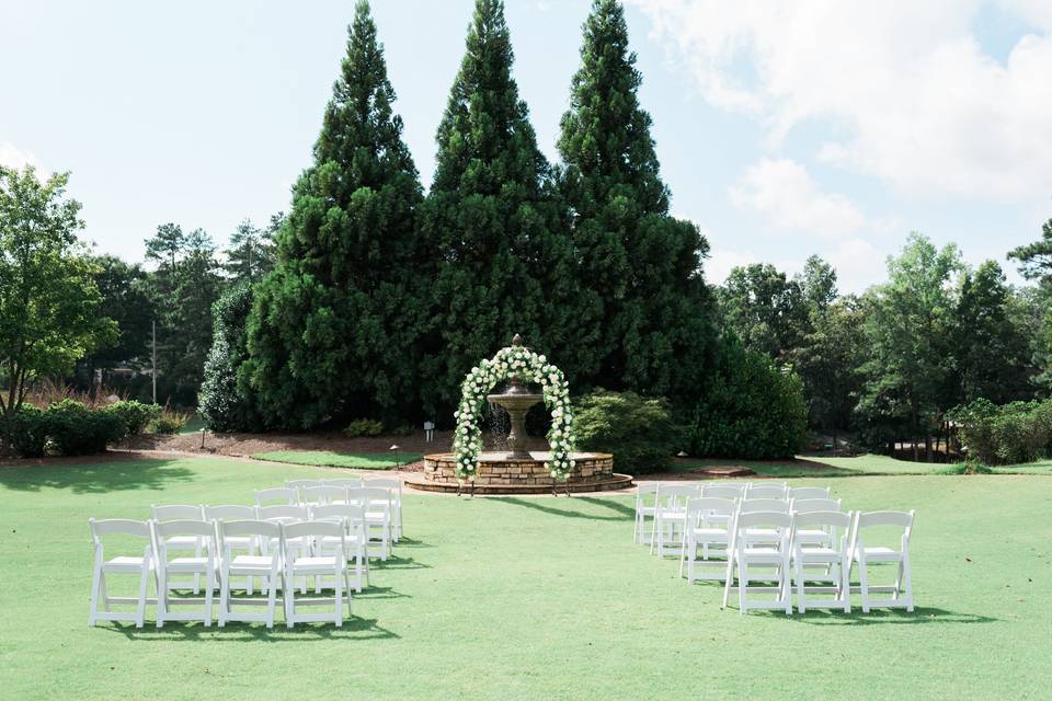 Intimate Outdoor Ceremony