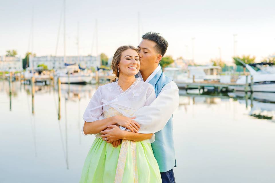 Annapolis wedding on the water