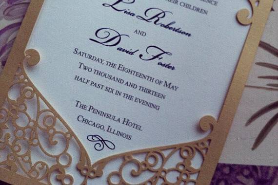 Invitations by Celine