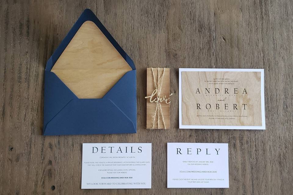 AC Letters Calligraphy - Invitations - San Diego, CA - WeddingWire