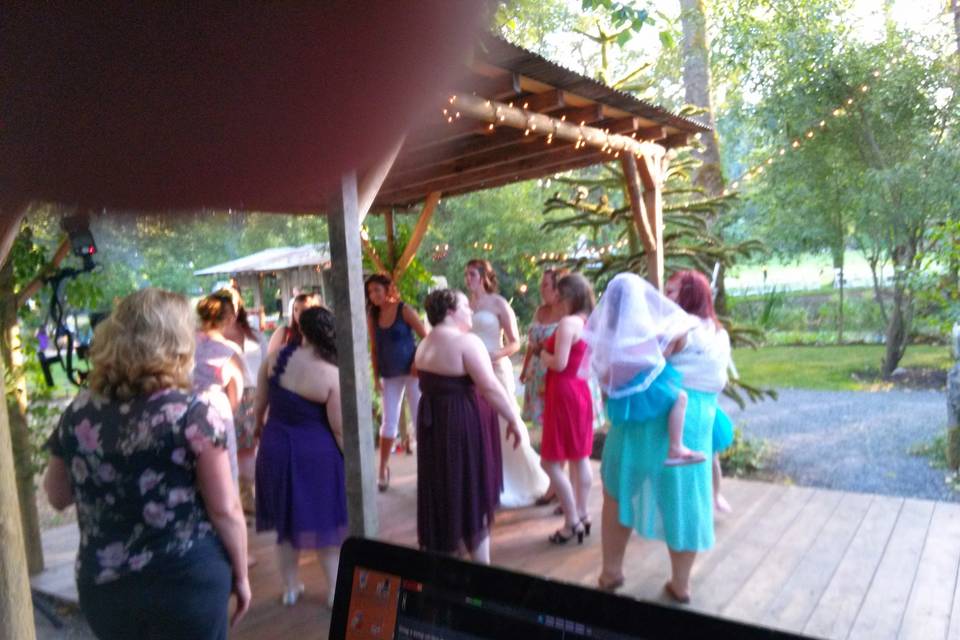 Can't stop dancing at Maroni Meadows