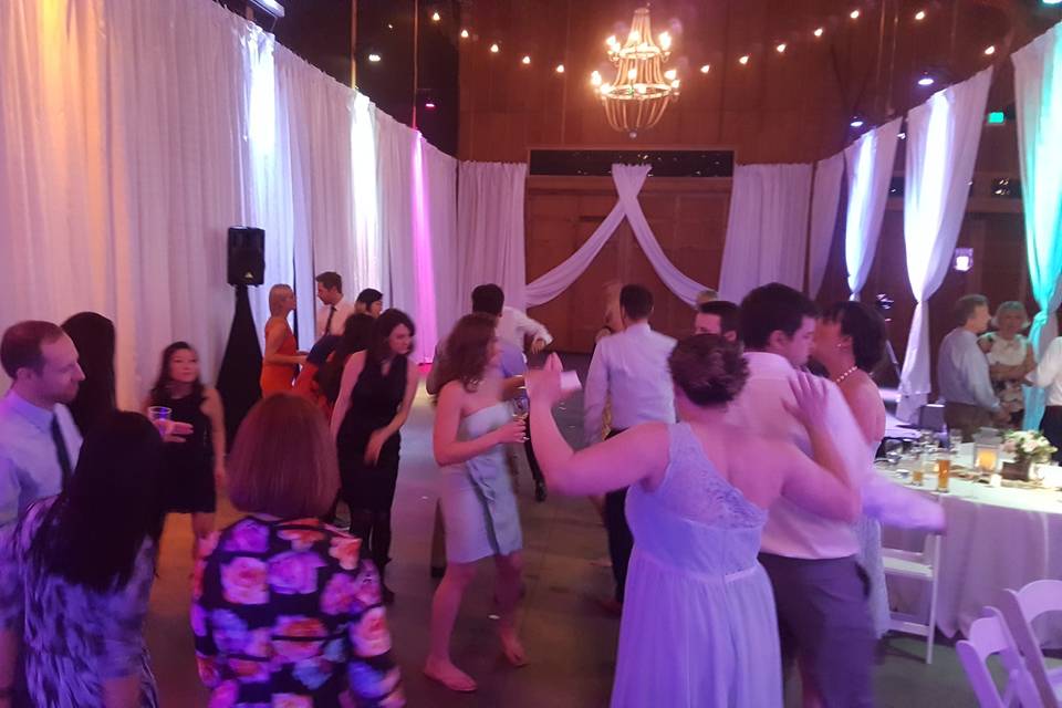 Wedding dance party