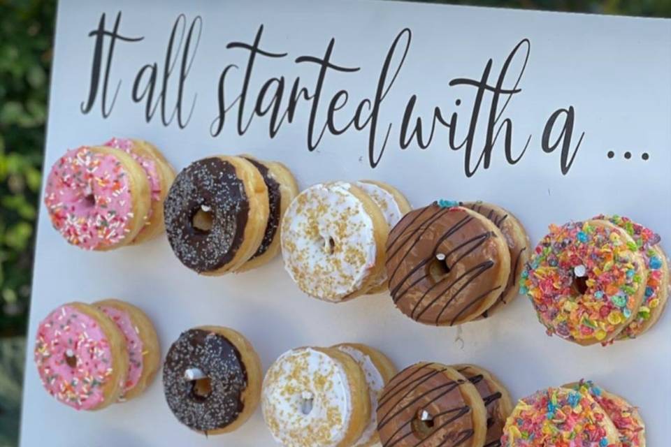 Donut table top board