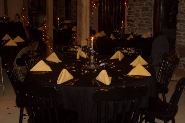 A Graduation Party held in a restored barn.