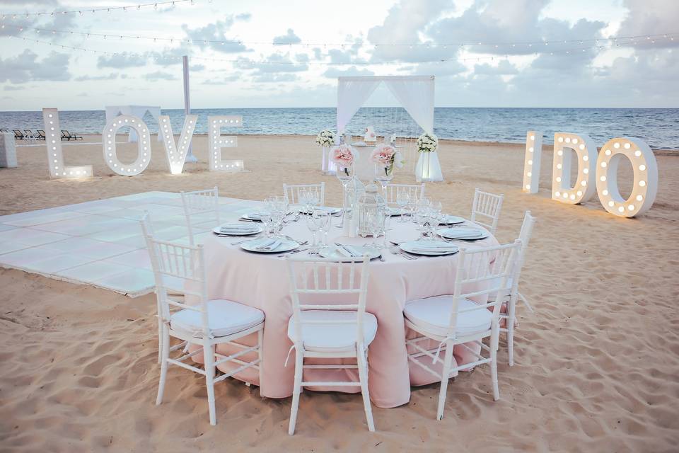 Beach Reception