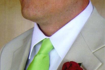 Groom's boutonniere