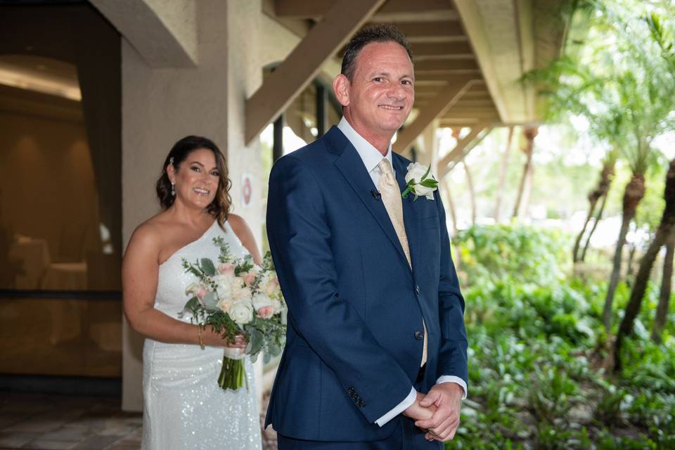 Bride and Bridesmaids