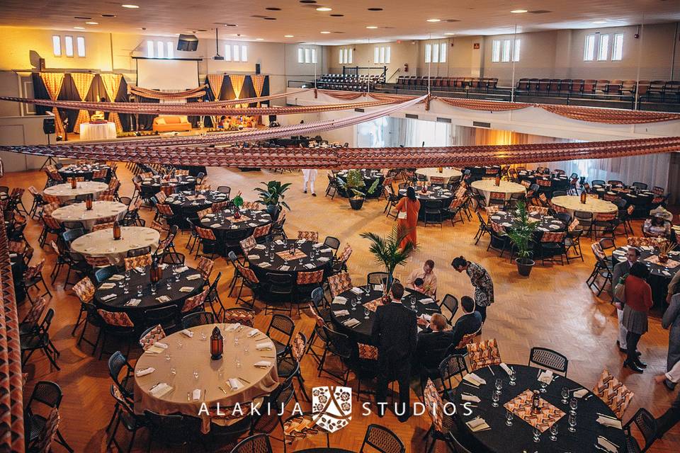 Wedding reception