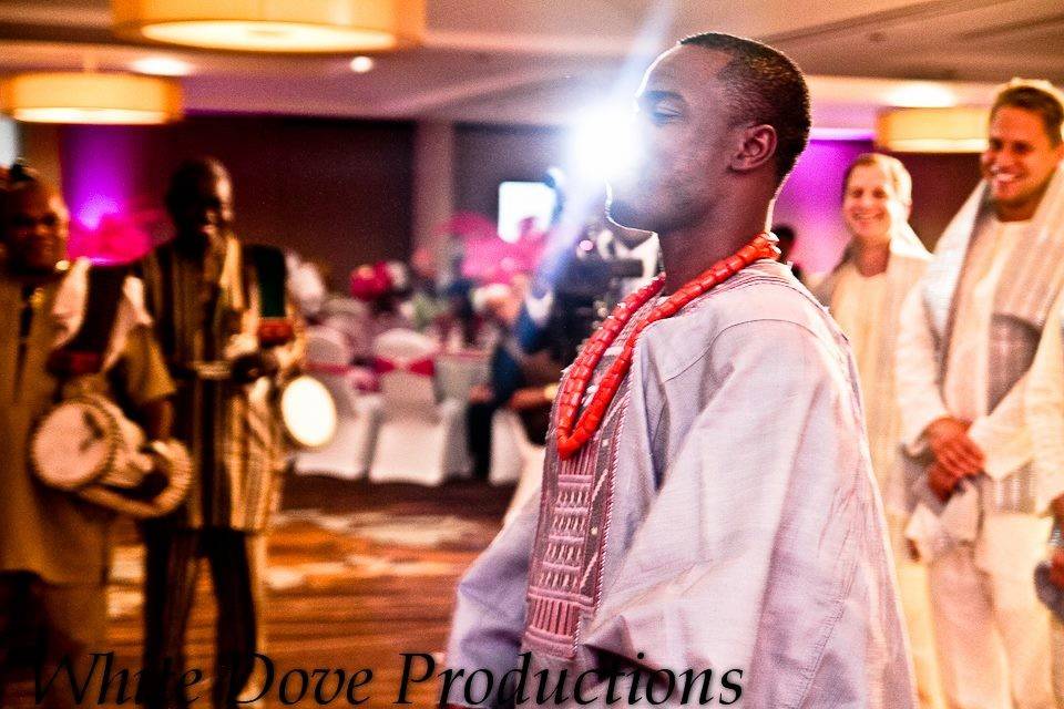 Groom portrait