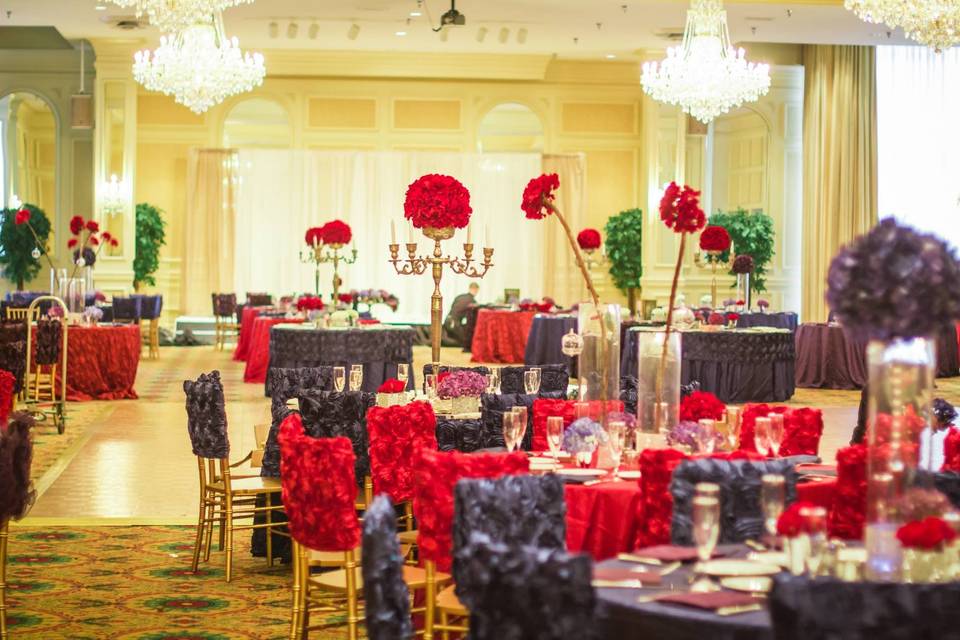 Reception area