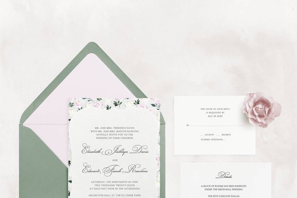 Garden Love Invitation