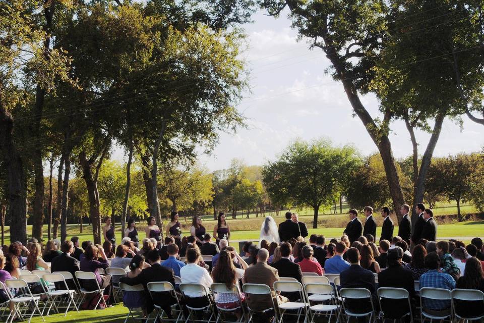 View of the crowd